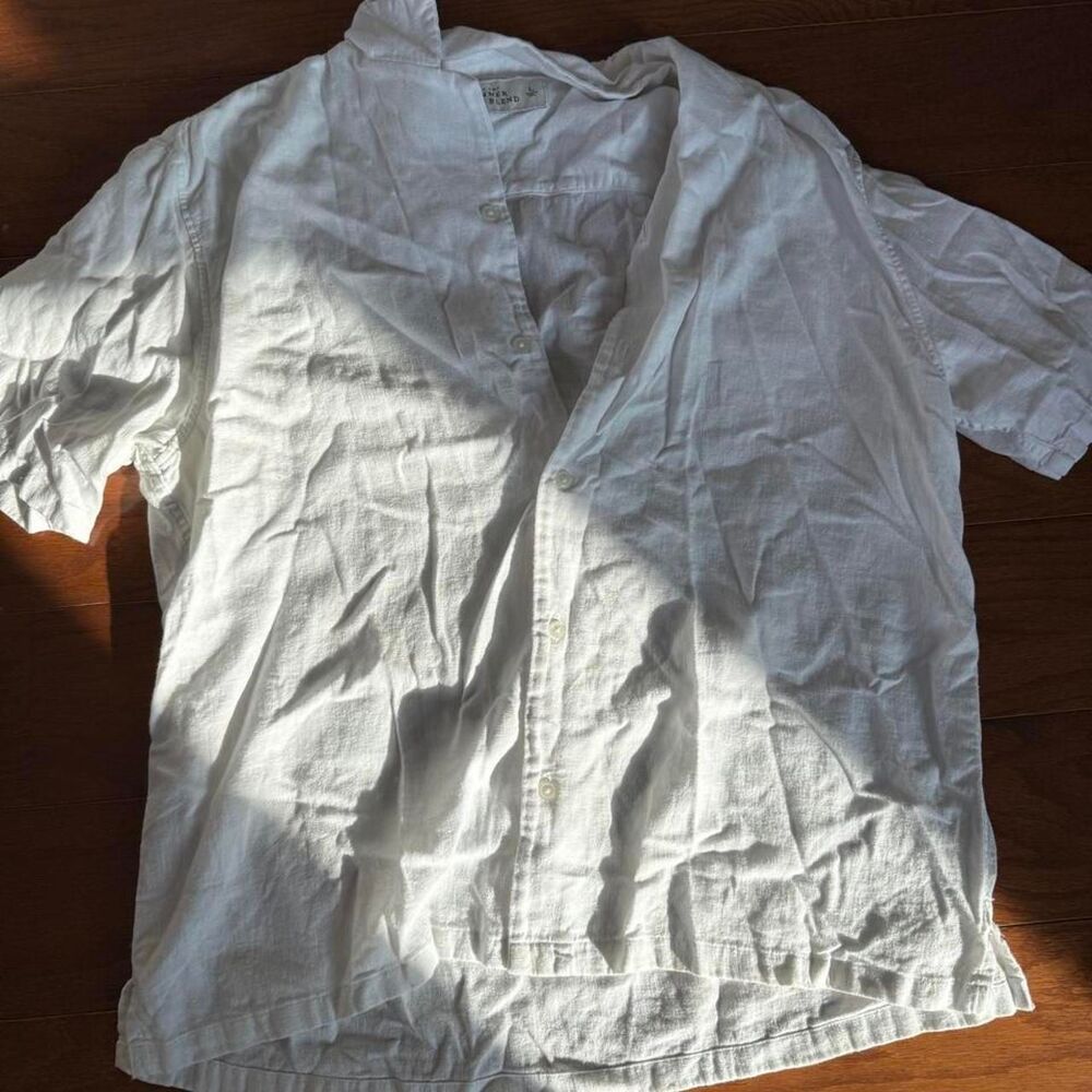 Abercrombie-fitch Men's White Shirt